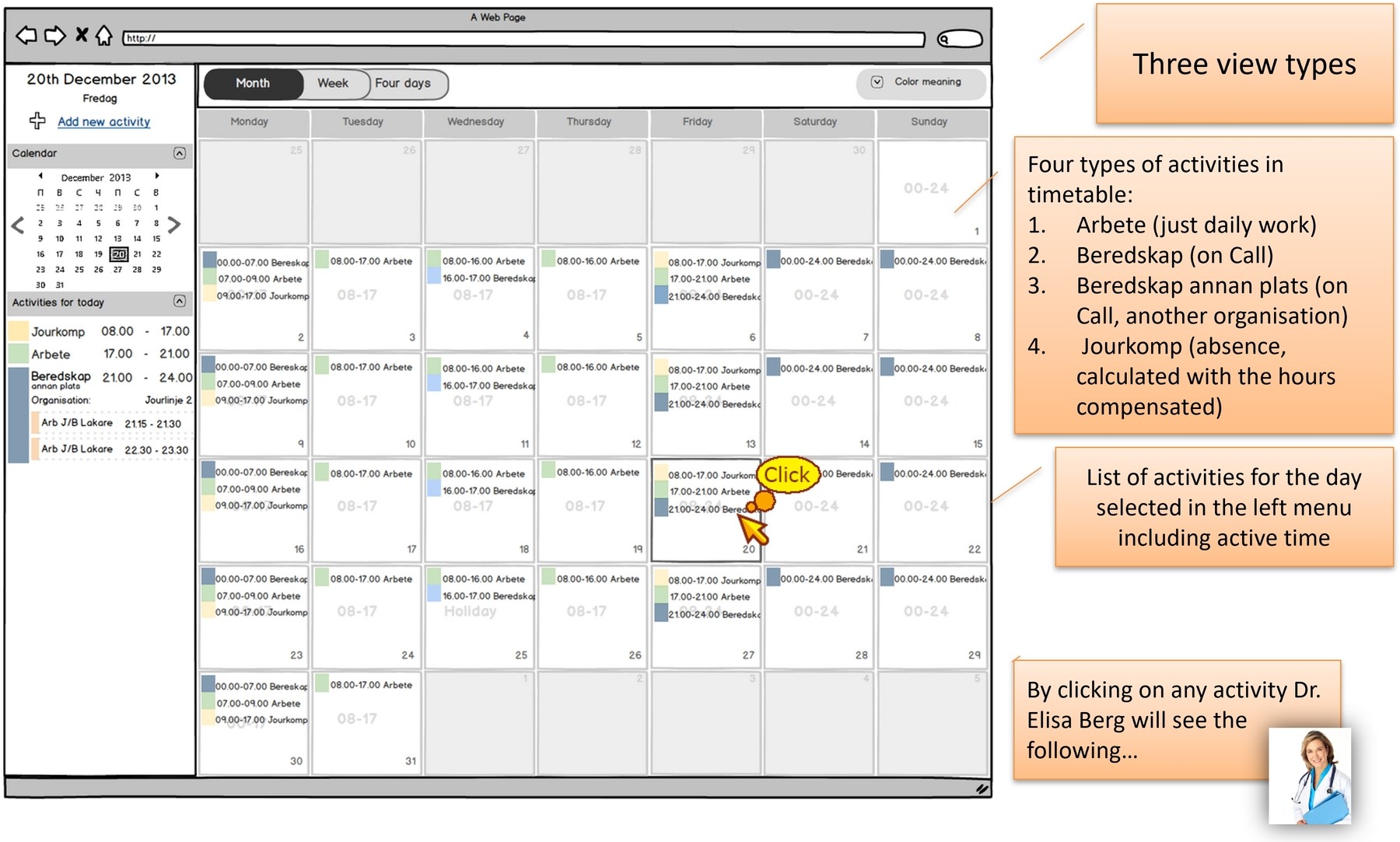 Entering a new activity