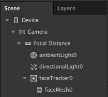 layers menu
